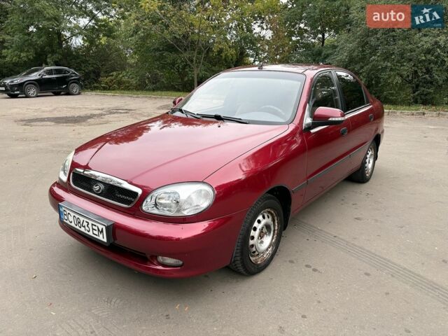 Красный ЗАЗ Ланос, объемом двигателя 1.5 л и пробегом 97 тыс. км за 3700 $, фото 1 на Automoto.ua