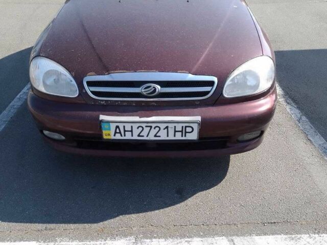 Красный ЗАЗ Ланос, объемом двигателя 1.5 л и пробегом 242 тыс. км за 1444 $, фото 1 на Automoto.ua