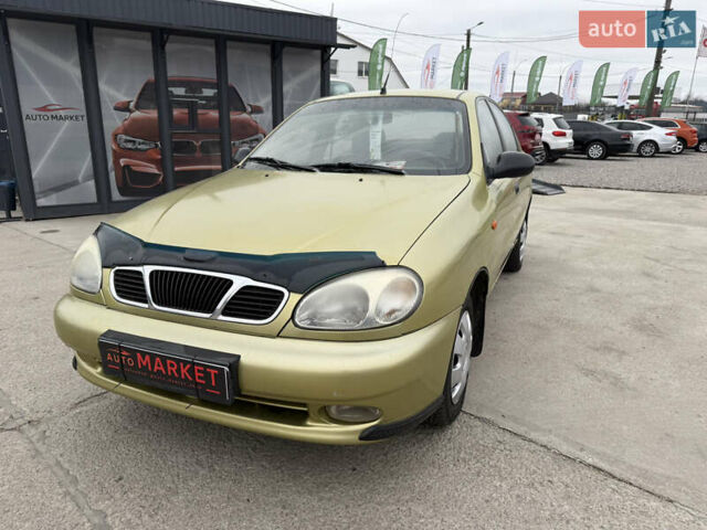 Желтый ЗАЗ Ланос, объемом двигателя 1.4 л и пробегом 153 тыс. км за 2200 $, фото 1 на Automoto.ua