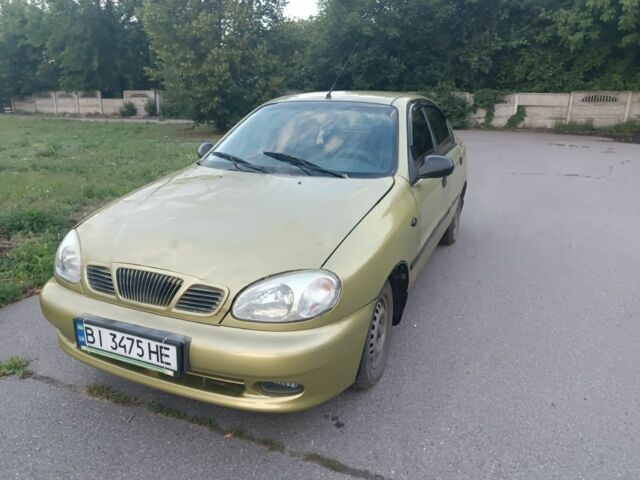 Жовтий ЗАЗ Ланос, об'ємом двигуна 1.5 л та пробігом 260 тис. км за 1750 $, фото 1 на Automoto.ua
