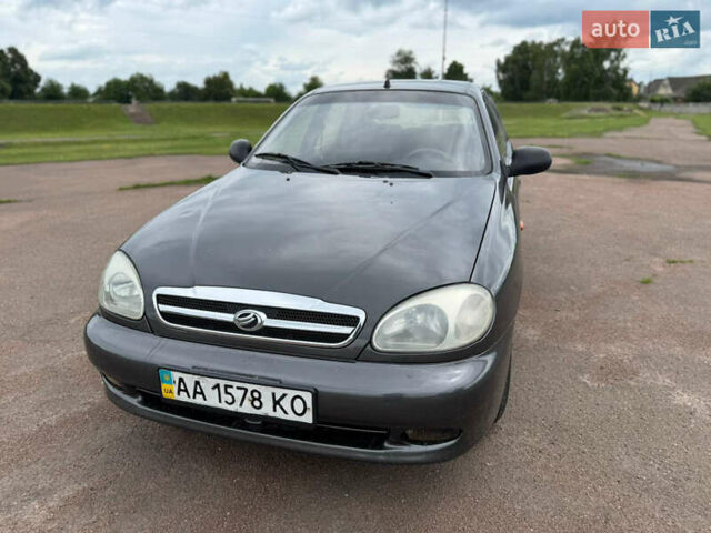 Сірий ЗАЗ Ланос, об'ємом двигуна 1.5 л та пробігом 190 тис. км за 2800 $, фото 1 на Automoto.ua