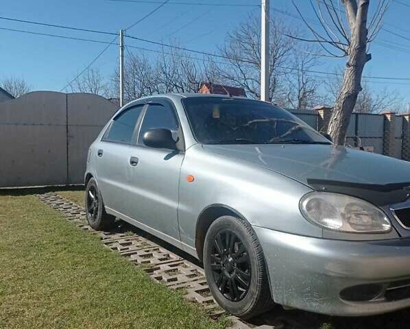 Сірий ЗАЗ Ланос, об'ємом двигуна 1.5 л та пробігом 136 тис. км за 2300 $, фото 1 на Automoto.ua