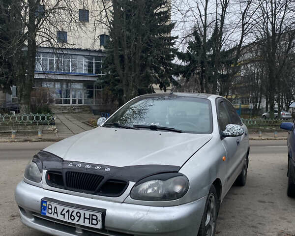 Сірий ЗАЗ Ланос, об'ємом двигуна 1.5 л та пробігом 200 тис. км за 1700 $, фото 1 на Automoto.ua