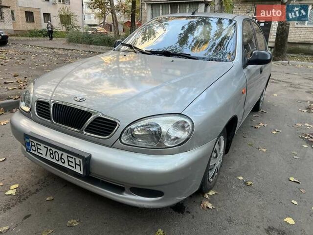 Сірий ЗАЗ Ланос, об'ємом двигуна 1.39 л та пробігом 130 тис. км за 2300 $, фото 1 на Automoto.ua