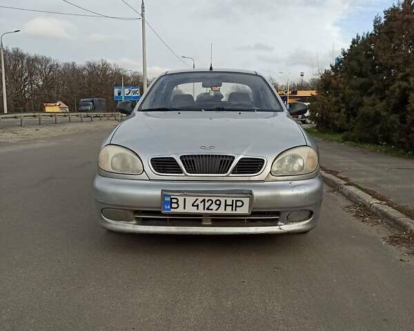 Серый ЗАЗ Ланос, объемом двигателя 1.4 л и пробегом 150 тыс. км за 2400 $, фото 1 на Automoto.ua