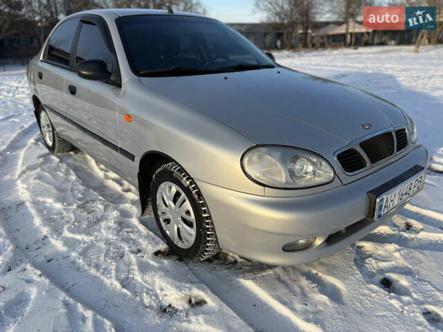 Сірий ЗАЗ Ланос, об'ємом двигуна 1.39 л та пробігом 159 тис. км за 2550 $, фото 1 на Automoto.ua