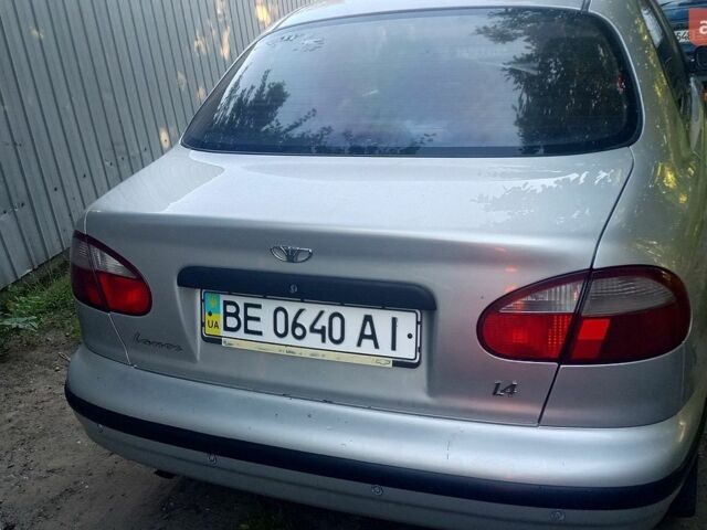 Сірий ЗАЗ Ланос, об'ємом двигуна 1.39 л та пробігом 250 тис. км за 1500 $, фото 1 на Automoto.ua