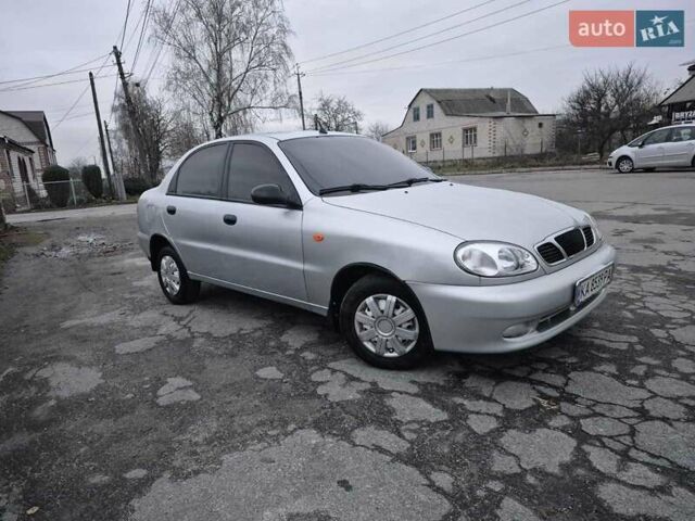 Сірий ЗАЗ Ланос, об'ємом двигуна 1.4 л та пробігом 112 тис. км за 2300 $, фото 1 на Automoto.ua