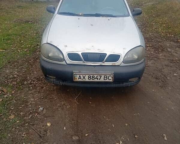Сірий ЗАЗ Ланос, об'ємом двигуна 1.39 л та пробігом 200 тис. км за 900 $, фото 1 на Automoto.ua