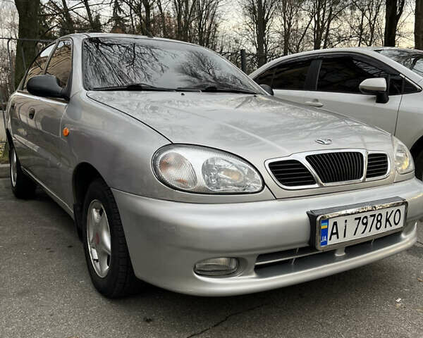 Сірий ЗАЗ Ланос, об'ємом двигуна 1.4 л та пробігом 124 тис. км за 2300 $, фото 1 на Automoto.ua