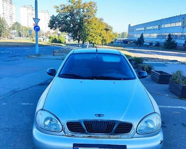 Сірий ЗАЗ Ланос, об'ємом двигуна 1.39 л та пробігом 96 тис. км за 1000 $, фото 1 на Automoto.ua