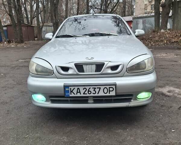 Серый ЗАЗ Ланос, объемом двигателя 1.4 л и пробегом 240 тыс. км за 1700 $, фото 1 на Automoto.ua