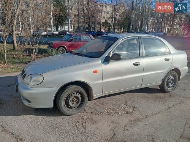 Серый ЗАЗ Ланос, объемом двигателя 1.39 л и пробегом 400 тыс. км за 1199 $, фото 1 на Automoto.ua