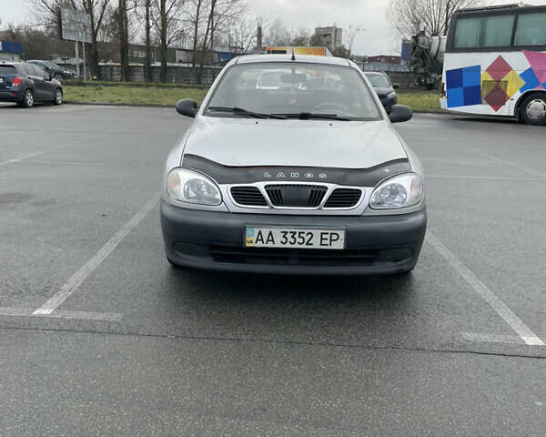 Сірий ЗАЗ Ланос, об'ємом двигуна 1.4 л та пробігом 105 тис. км за 1600 $, фото 1 на Automoto.ua