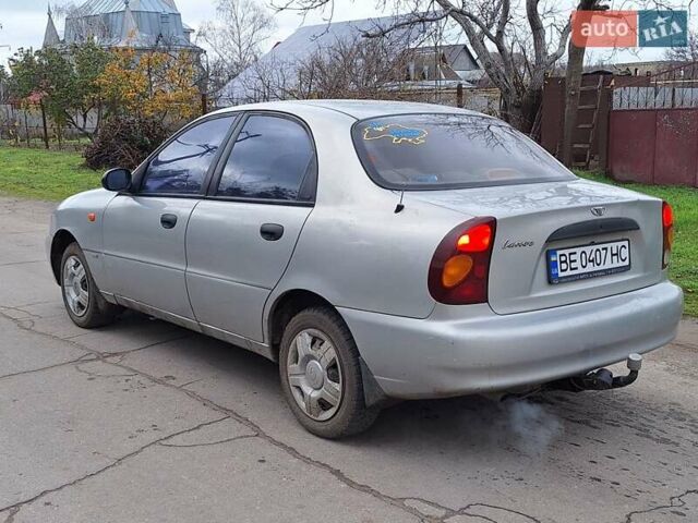 Сірий ЗАЗ Ланос, об'ємом двигуна 1.5 л та пробігом 207 тис. км за 2300 $, фото 1 на Automoto.ua