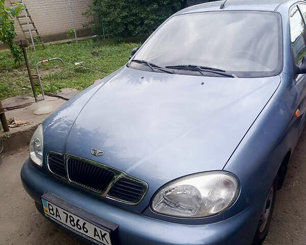 Сірий ЗАЗ Ланос, об'ємом двигуна 1.39 л та пробігом 58 тис. км за 2500 $, фото 1 на Automoto.ua
