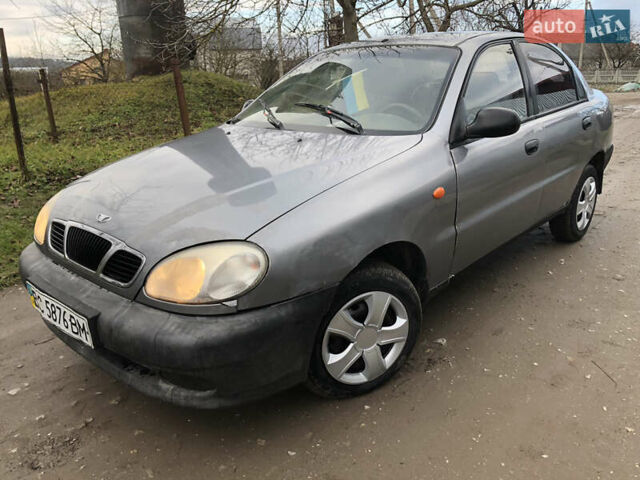 Сірий ЗАЗ Ланос, об'ємом двигуна 1.5 л та пробігом 130 тис. км за 999 $, фото 1 на Automoto.ua