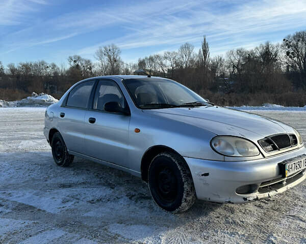 Сірий ЗАЗ Ланос, об'ємом двигуна 1.5 л та пробігом 287 тис. км за 1100 $, фото 1 на Automoto.ua