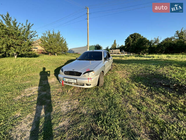 Серый ЗАЗ Ланос, объемом двигателя 1.39 л и пробегом 163 тыс. км за 3200 $, фото 1 на Automoto.ua