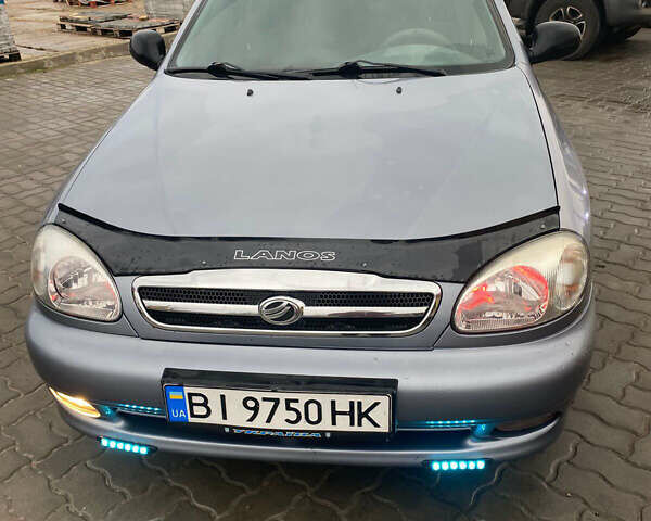 Сірий ЗАЗ Ланос, об'ємом двигуна 1.5 л та пробігом 241 тис. км за 2350 $, фото 1 на Automoto.ua