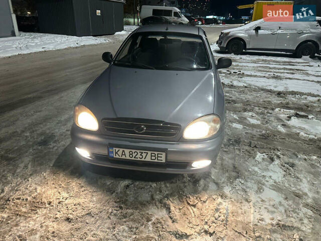 Сірий ЗАЗ Ланос, об'ємом двигуна 1.5 л та пробігом 50 тис. км за 4500 $, фото 1 на Automoto.ua