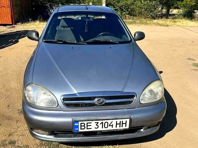 Серый ЗАЗ Ланос, объемом двигателя 1.3 л и пробегом 185 тыс. км за 2350 $, фото 1 на Automoto.ua