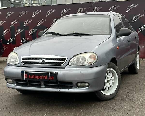 Серый ЗАЗ Ланос, объемом двигателя 1.5 л и пробегом 166 тыс. км за 2100 $, фото 1 на Automoto.ua