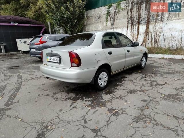 Серый ЗАЗ Ланос, объемом двигателя 1.5 л и пробегом 275 тыс. км за 2000 $, фото 1 на Automoto.ua