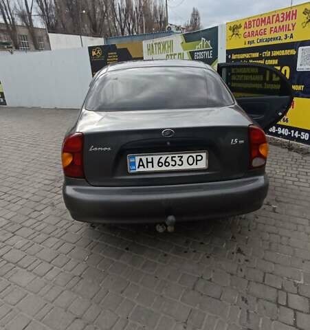 Сірий ЗАЗ Ланос, об'ємом двигуна 1.5 л та пробігом 158 тис. км за 3300 $, фото 1 на Automoto.ua