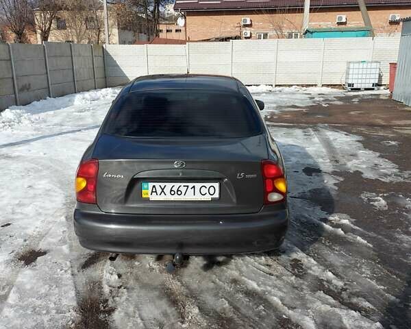 Сірий ЗАЗ Ланос, об'ємом двигуна 1.5 л та пробігом 280 тис. км за 3500 $, фото 1 на Automoto.ua