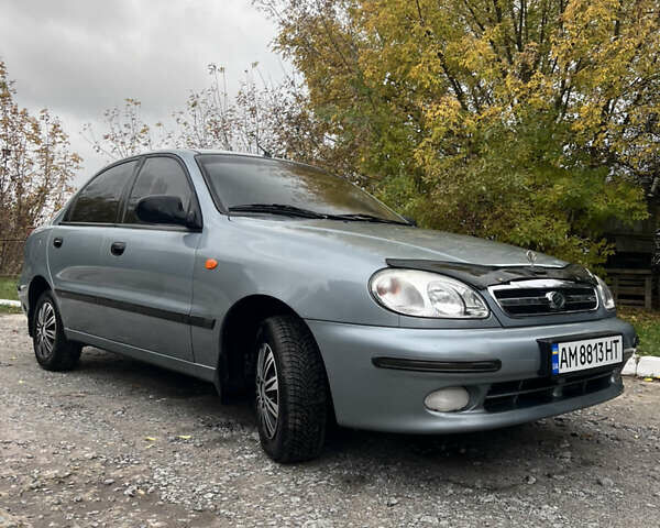 Сірий ЗАЗ Ланос, об'ємом двигуна 1.5 л та пробігом 142 тис. км за 2800 $, фото 1 на Automoto.ua