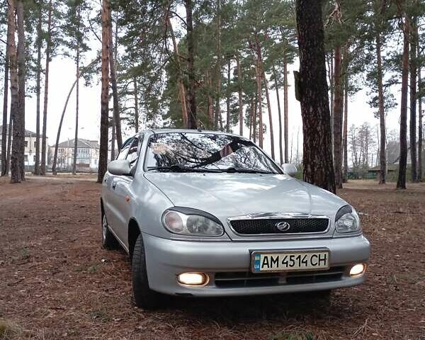 Серый ЗАЗ Ланос, объемом двигателя 1.5 л и пробегом 195 тыс. км за 3100 $, фото 1 на Automoto.ua