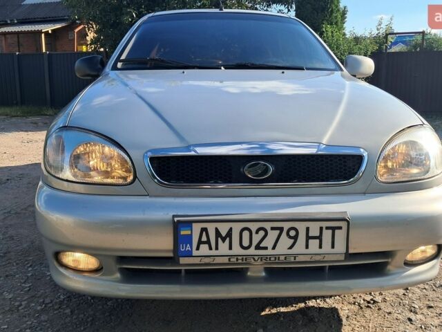 Сірий ЗАЗ Ланос, об'ємом двигуна 1.5 л та пробігом 231 тис. км за 2500 $, фото 1 на Automoto.ua