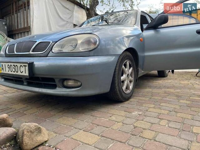 Сірий ЗАЗ Ланос, об'ємом двигуна 1.4 л та пробігом 95 тис. км за 4200 $, фото 1 на Automoto.ua