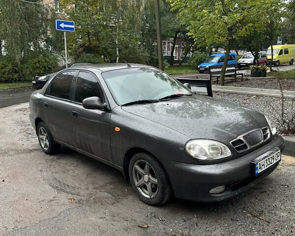 Сірий ЗАЗ Ланос, об'ємом двигуна 1.5 л та пробігом 152 тис. км за 2950 $, фото 1 на Automoto.ua