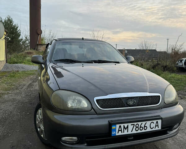 Серый ЗАЗ Ланос, объемом двигателя 1.5 л и пробегом 288 тыс. км за 3300 $, фото 1 на Automoto.ua