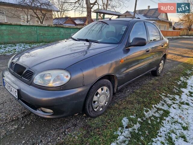 Сірий ЗАЗ Ланос, об'ємом двигуна 1.5 л та пробігом 160 тис. км за 2300 $, фото 1 на Automoto.ua