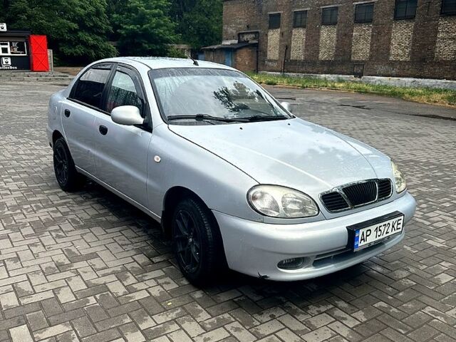 Сірий ЗАЗ Ланос, об'ємом двигуна 1.5 л та пробігом 190 тис. км за 3100 $, фото 1 на Automoto.ua