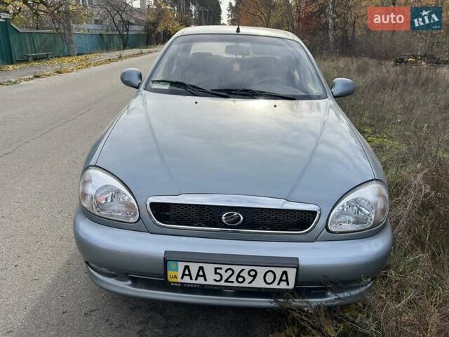 Сірий ЗАЗ Ланос, об'ємом двигуна 1.5 л та пробігом 15 тис. км за 4000 $, фото 1 на Automoto.ua