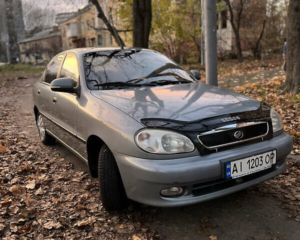 Сірий ЗАЗ Ланос, об'ємом двигуна 1.5 л та пробігом 347 тис. км за 2600 $, фото 1 на Automoto.ua