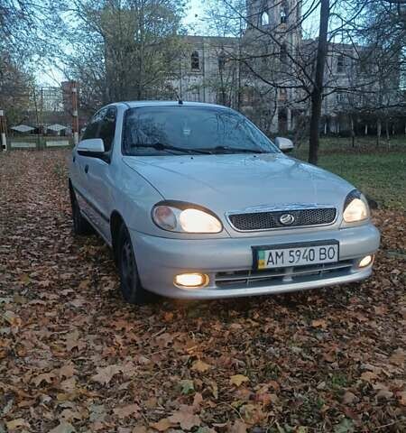 Серый ЗАЗ Ланос, объемом двигателя 1.5 л и пробегом 180 тыс. км за 3500 $, фото 1 на Automoto.ua