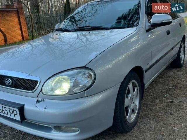 Сірий ЗАЗ Ланос, об'ємом двигуна 1.4 л та пробігом 143 тис. км за 3900 $, фото 1 на Automoto.ua