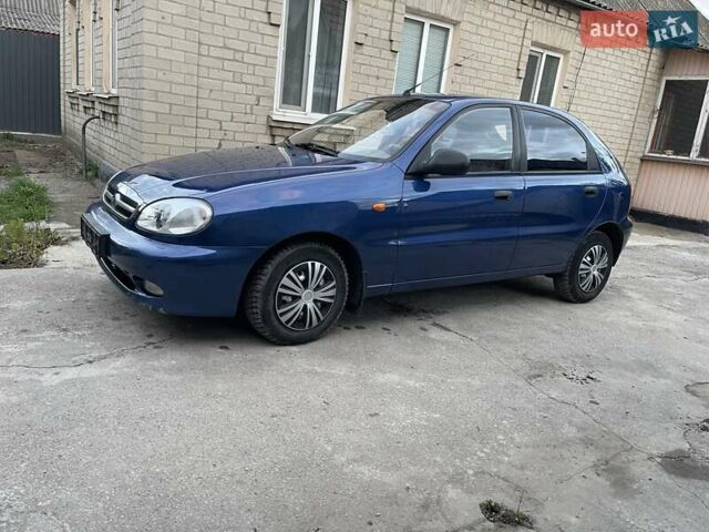 Синий ЗАЗ Ланос, объемом двигателя 1.6 л и пробегом 106 тыс. км за 2700 $, фото 1 на Automoto.ua