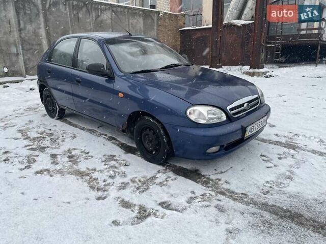 Синій ЗАЗ Ланос, об'ємом двигуна 1.5 л та пробігом 153 тис. км за 1500 $, фото 1 на Automoto.ua