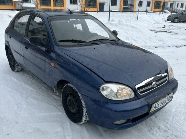 Синий ЗАЗ Ланос, объемом двигателя 1.5 л и пробегом 150 тыс. км за 1500 $, фото 1 на Automoto.ua