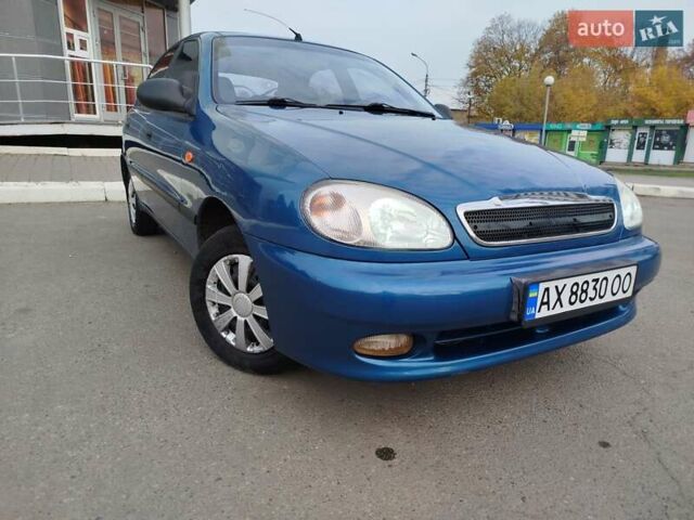 Синий ЗАЗ Ланос, объемом двигателя 1.5 л и пробегом 126 тыс. км за 3300 $, фото 1 на Automoto.ua