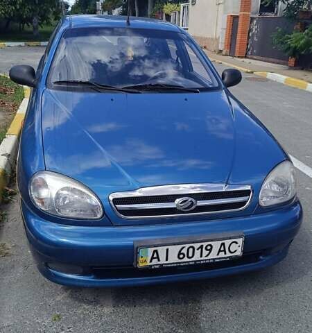 Синий ЗАЗ Ланос, объемом двигателя 1.5 л и пробегом 190 тыс. км за 2800 $, фото 1 на Automoto.ua