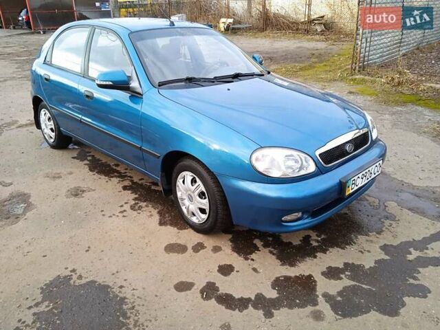 Синій ЗАЗ Ланос, об'ємом двигуна 1.5 л та пробігом 73 тис. км за 4200 $, фото 1 на Automoto.ua