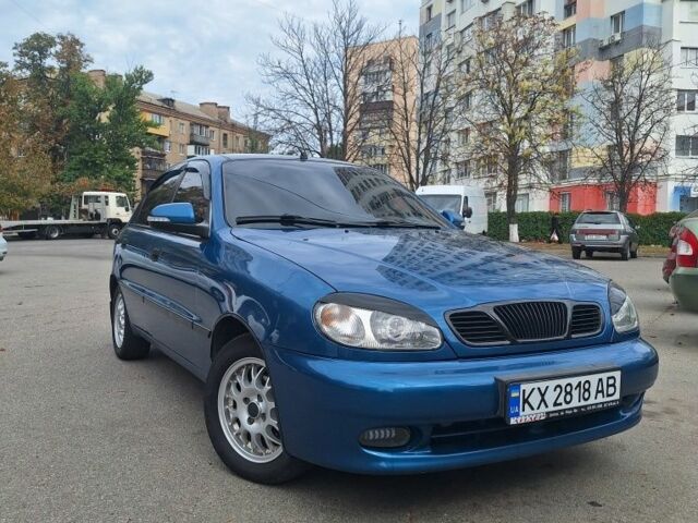 Синій ЗАЗ Ланос, об'ємом двигуна 1.5 л та пробігом 136 тис. км за 3899 $, фото 1 на Automoto.ua