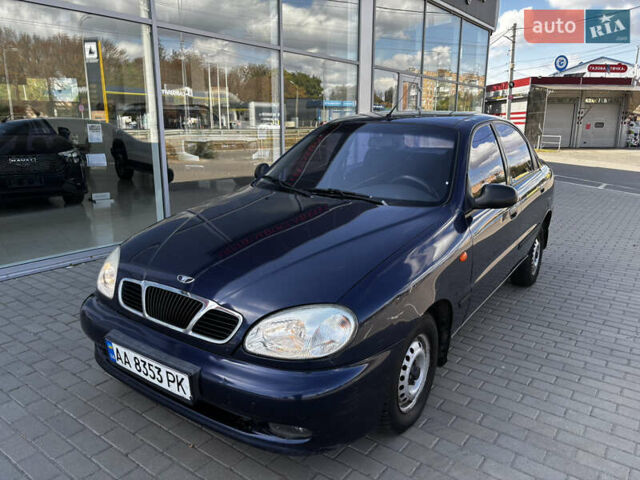 Синий ЗАЗ Ланос, объемом двигателя 1.3 л и пробегом 169 тыс. км за 2500 $, фото 1 на Automoto.ua